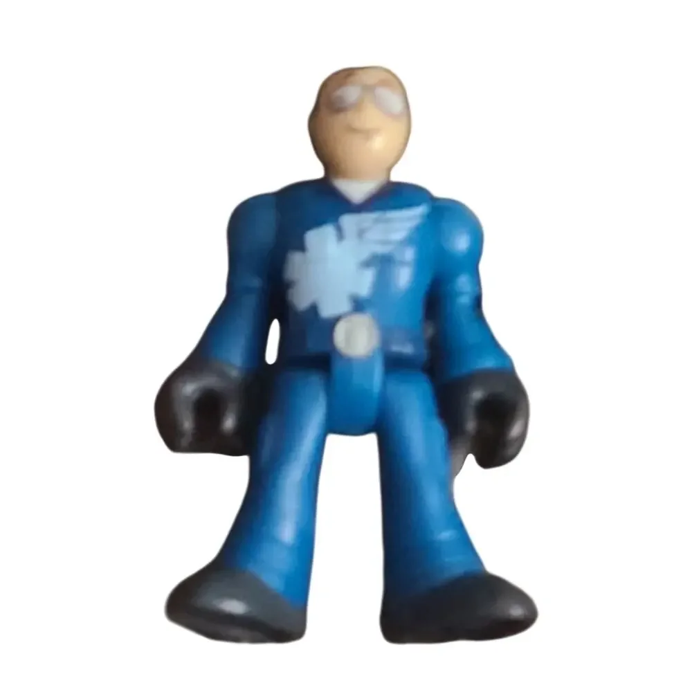 Imaginext Fisher Price Rescue City Ambulance Driver Action Figure 3”